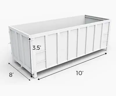 10 Cubic Yards container