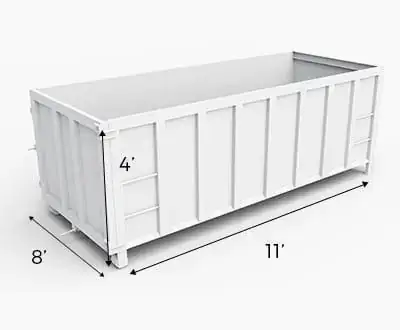 13 Cubic Yard Container